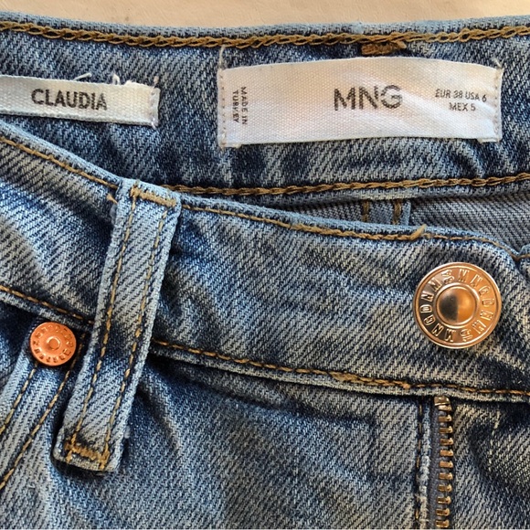 MANGO Claudia Slim Crop Ankle Jeans (6) - Picture 5 of 17